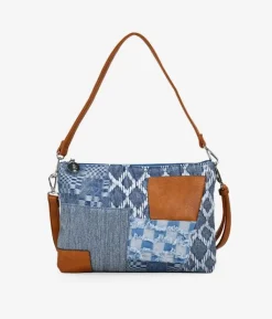 Bosanova Sacs À Bandoulière | Sac bandoulière en jean avec fermeture éclair