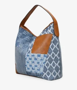 Bosanova Sacs Porté Épaule | Sac bandoulière en jean avec fermeture éclair