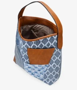 Bosanova Sacs Porté Épaule | Sac bandoulière en jean avec fermeture éclair