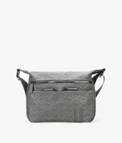 Bosanova Sacs À Bandoulière | Sac bandoulière en nylon vison avec poches