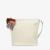 Bosanova Sacs Raphia Et Crochet | Sacs À Bandoulière | Sac bandoulière en raphia beige