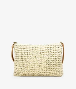 Bosanova Sacs Raphia Et Crochet | Sacs À Bandoulière | Sac bandoulière en raphia beige