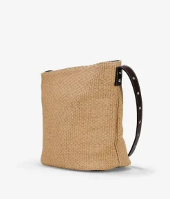 Bosanova Sacs À Bandoulière | Sacs Raphia Et Crochet | Sac bandoulière en raphia beige