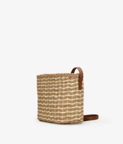 Bosanova Sacs À Bandoulière | Sacs Raphia Et Crochet | Sac bandoulière en raphia bicolore