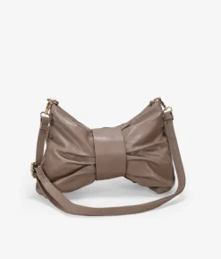Bosanova Sacs À Bandoulière | Sac Minaudières | Sac bandoulière en vison avec noeud