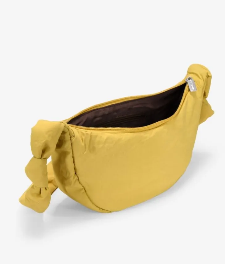 Bosanova Sacs À Bandoulière | Petits Sacs | Sac bandoulière jaune avec poches et fermeture éclair