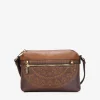 Bosanova Petits Sacs | Sacs À Bandoulière | Sac bandoulière marron avec double fermeture éclair