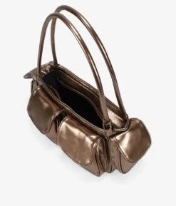 Bosanova Sacs Porté Épaule | Petits Sacs | Sac bandoulière multipoches bronze