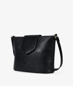 Bosanova Sacs À Bandoulière | Sac bandoulière noir à rabat