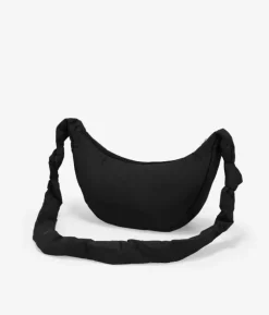 Bosanova Petits Sacs | Sacs À Bandoulière | Sac bandoulière noir arrondi avec fermeture éclair