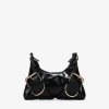 Bosanova Sacs Porté Épaule | Petits Sacs | Sac bandoulière noir avec boucles et chaîne