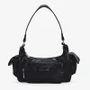 Bosanova Sacs Porté Épaule | Petits Sacs | Sac bandoulière noir avec poches