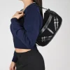 Bosanova Sacs Porté Épaule | Petits Sacs | Sac bandoulière noir avec boucles