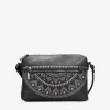 Bosanova Petits Sacs | Sacs À Bandoulière | Sac bandoulière noir avec double fermeture éclair
