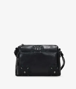 Bosanova Sacs À Bandoulière | Sac bandoulière noir avec broderie