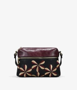 Bosanova Sacs À Bandoulière | Sac bandoulière noir avec double fermeture éclair