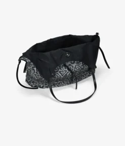 Bosanova Sacs Shopper | Sacs Porté Épaule | Sac bandoulière noir avec boucles en métal