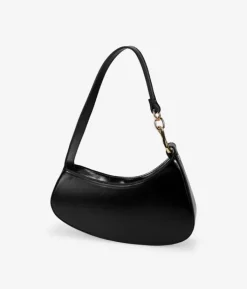 Bosanova Petits Sacs | Sacs Porté Épaule | Sac bandoulière noir avec anneaux en métal