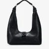 Bosanova Sacs Porté Épaule | Petits Sacs | Sac bandoulière noir effet croco