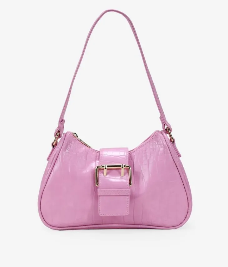 Bosanova Sacs Porté Épaule | Petits Sacs | Sac bandoulière rose à rabat