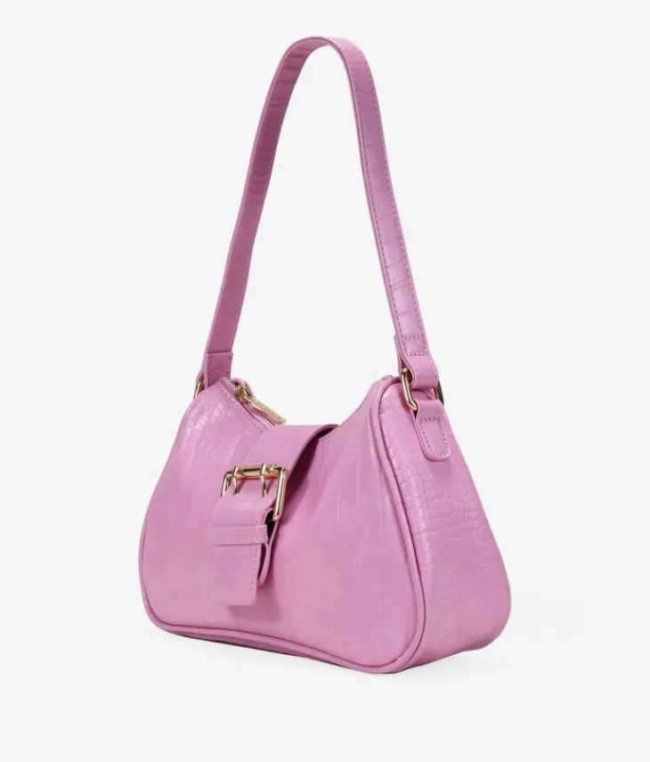 Bosanova Sacs Porté Épaule | Petits Sacs | Sac bandoulière rose à rabat