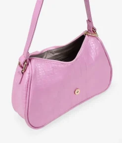 Bosanova Sacs Porté Épaule | Petits Sacs | Sac bandoulière rose à rabat