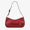 Bosanova Sacs Porté Épaule | Petits Sacs | Sac bandoulière rouge avec fermeture éclair