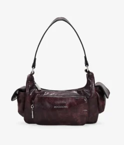 Bosanova Sacs Porté Épaule | Petits Sacs | Sac bandoulière rouge avec poches