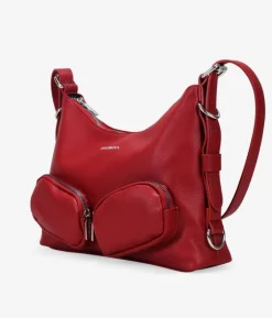 Bosanova Sacs À Bandoulière | Sacs Porté Épaule | Sac bandoulière rouge avec poches