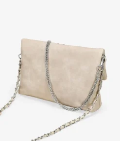Bosanova Sacs À Bandoulière | Sacs Porté Épaule | Sac bandoulière sable avec rabat et clous