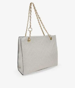 Bosanova Sacs Shopper | Sacs Porté Épaule | Sac bandoulière Stone avec anses chaîne