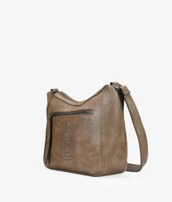 Bosanova Sacs À Bandoulière | Sac bandoulière taupe à clous