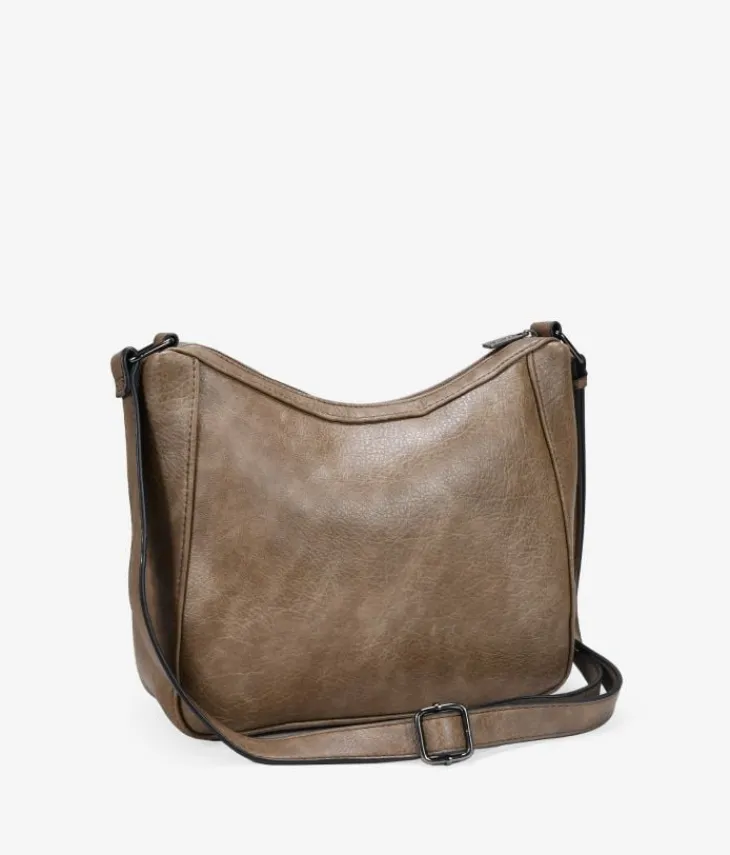 Bosanova Sacs À Bandoulière | Sac bandoulière taupe à clous