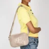 Bosanova Sacs À Bandoulière | Sac bandoulière taupe à imprimé léopard