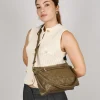Bosanova Sacs À Bandoulière | Sac bandoulière taupe avec ceinture et gravure