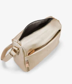 Bosanova Sacs À Bandoulière | Sac bandoulière zippé doré