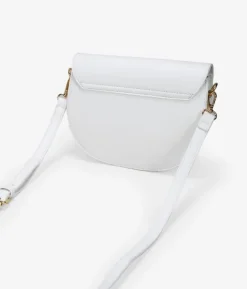 Bosanova Petits Sacs | Sacs Porté Épaule | Sac blanc avec rabat et chaîne