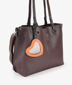 Bosanova Sacs Shopper | Sacs Porté Épaule | Sac cabas marron à bandoulière