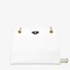 Bosanova Sacs Porté Épaule | Sac carré blanc avec poignées en chaîne