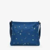 Bosanova Sacs À Bandoulière | Sac carré bleu avec broderie