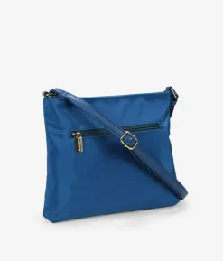 Bosanova Sacs À Bandoulière | Sac carré bleu avec broderie