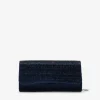 Bosanova Sac Minaudières | Petits Sacs | Sac de fête bleu à rabat plissé