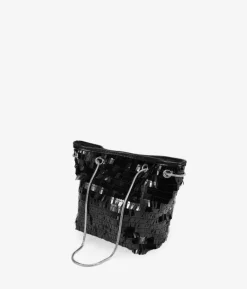 Bosanova Sac Minaudières | Petits Sacs | Sac de fête noir à paillettes