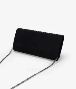 Bosanova Sac Minaudières | Petits Sacs | Sac de fête noir avec diamants