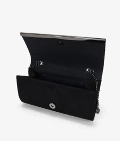 Bosanova Sac Minaudières | Petits Sacs | Sac de fête noir avec diamants