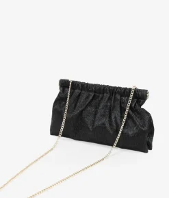 Bosanova Sac Minaudières | Petits Sacs | Sac de fête noir avec embout
