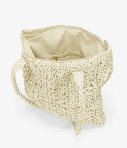 Bosanova Sacs Raphia Et Crochet | Sacs Shopper | Sac de plage en raphia beige