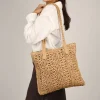 Bosanova Sacs Shopper | Sacs Raphia Et Crochet | Sac de plage en raphia grillé