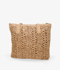 Bosanova Sacs Shopper | Sacs Raphia Et Crochet | Sac de plage en raphia grillé