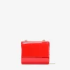 Bosanova Sac Minaudières | Petits Sacs | Sac de soirée en cuir verni rouge